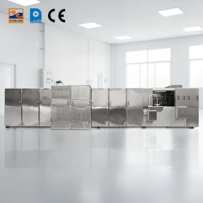 Thiết bị sản xuất bánh Monaka tùy chỉnh được chế tạo bằng vật liệu thép không gỉ mang lại cấu trúc và hoạt động chắc chắn