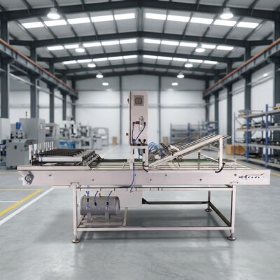 Thiết bị sleeving tự động nón cho hoạt động dây chuyền sản xuất trong các ngành công nghiệp chế biến thực phẩm