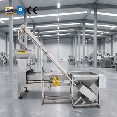 Phụ kiện công nghiệp cho dây chuyền sản xuất nón Waffle / Biscuit Miller với máy vận chuyển xoắn ốc