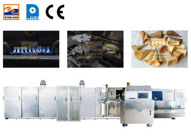 6kg / giờ Máy làm bánh quy Wafer Ice Cream Cone