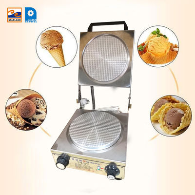 Máy làm bánh quế gia đình thương mại Tiêu thụ khí đốt 10kg / giờ