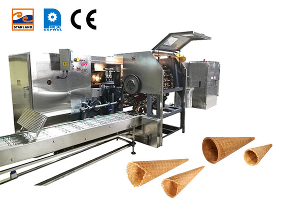 Dây chuyền sản xuất hình nón đường 4.0hp 89 miếng 320 * 240mm Mẫu nướng