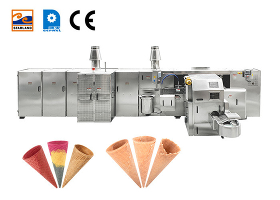 Dây chuyền sản xuất hình nón đường tự động 45 Mẫu nướng