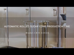 Máy làm bánh waffle gia dụng thương mại 10kg/giờ Tiêu thụ gas