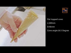 Đường dây sản xuất hình nón kem, 71 mẫu nướng sắt đúc.